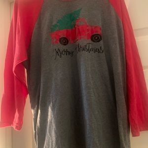 Christmas tee shirt size large
